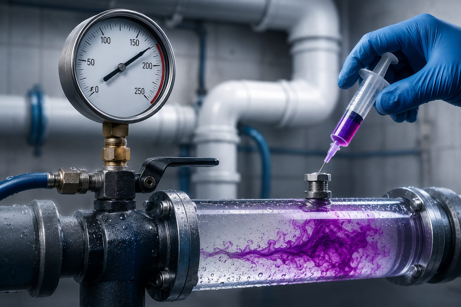 ADVANCED PRESSURE & DYE TESTING